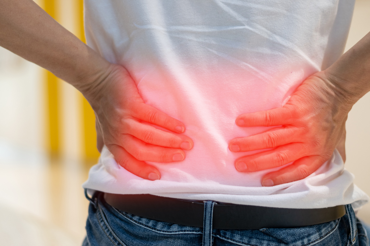 lower back pain in ankylosing spondylitis